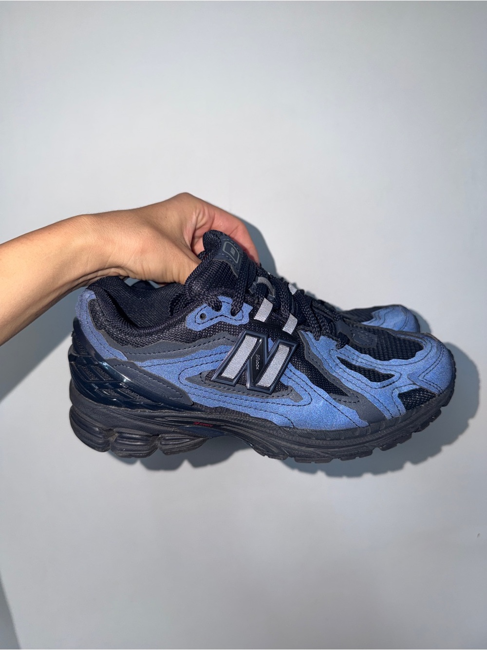 New Balance 1906R black reflective navy blue sneakers
